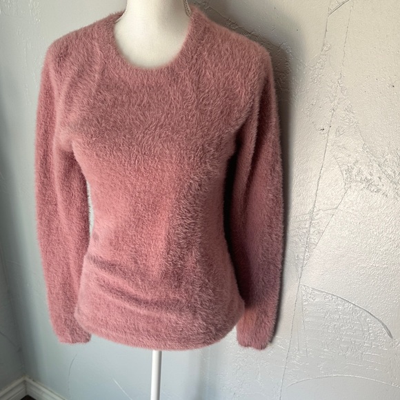 Ellen Tracy Soft Mauve Sweater - Picture 1 of 10